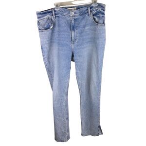 Abercrombie & Fitch The 90’s Slim Straight Ultra High Rise Curve Love 34/18L